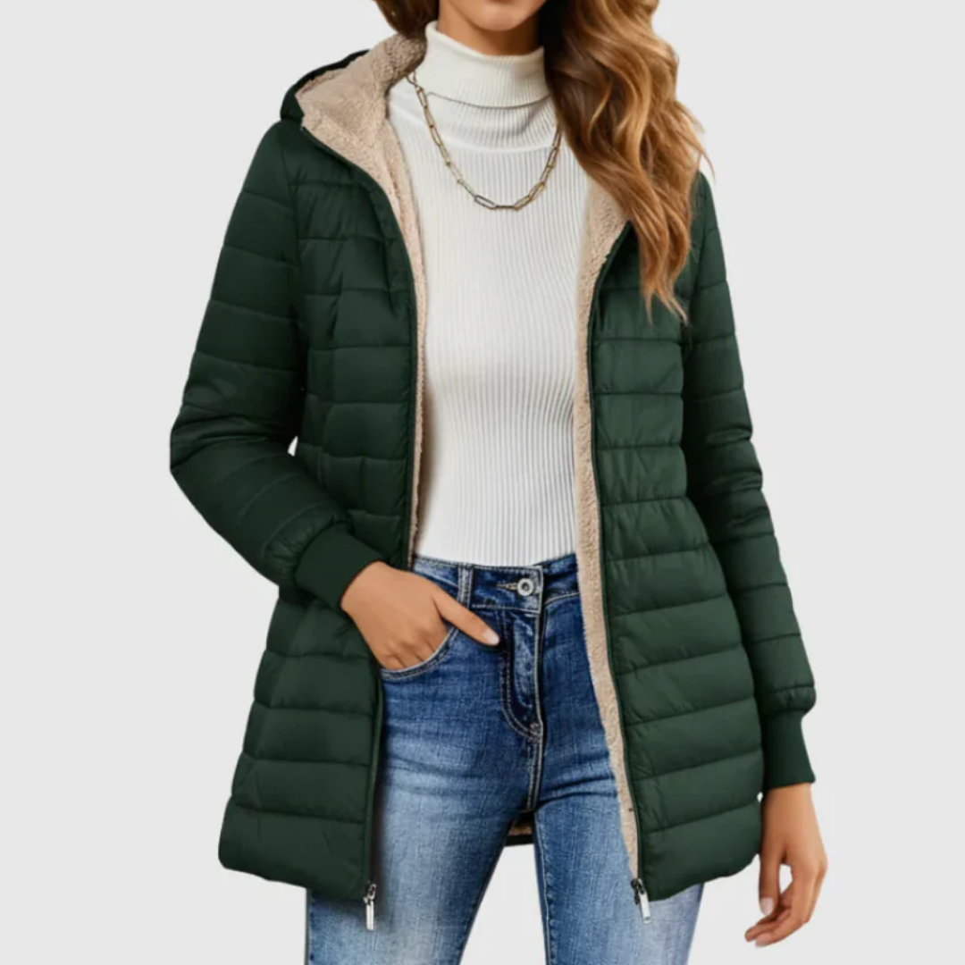 Caroline | Sherpa-Lined Winter Coat