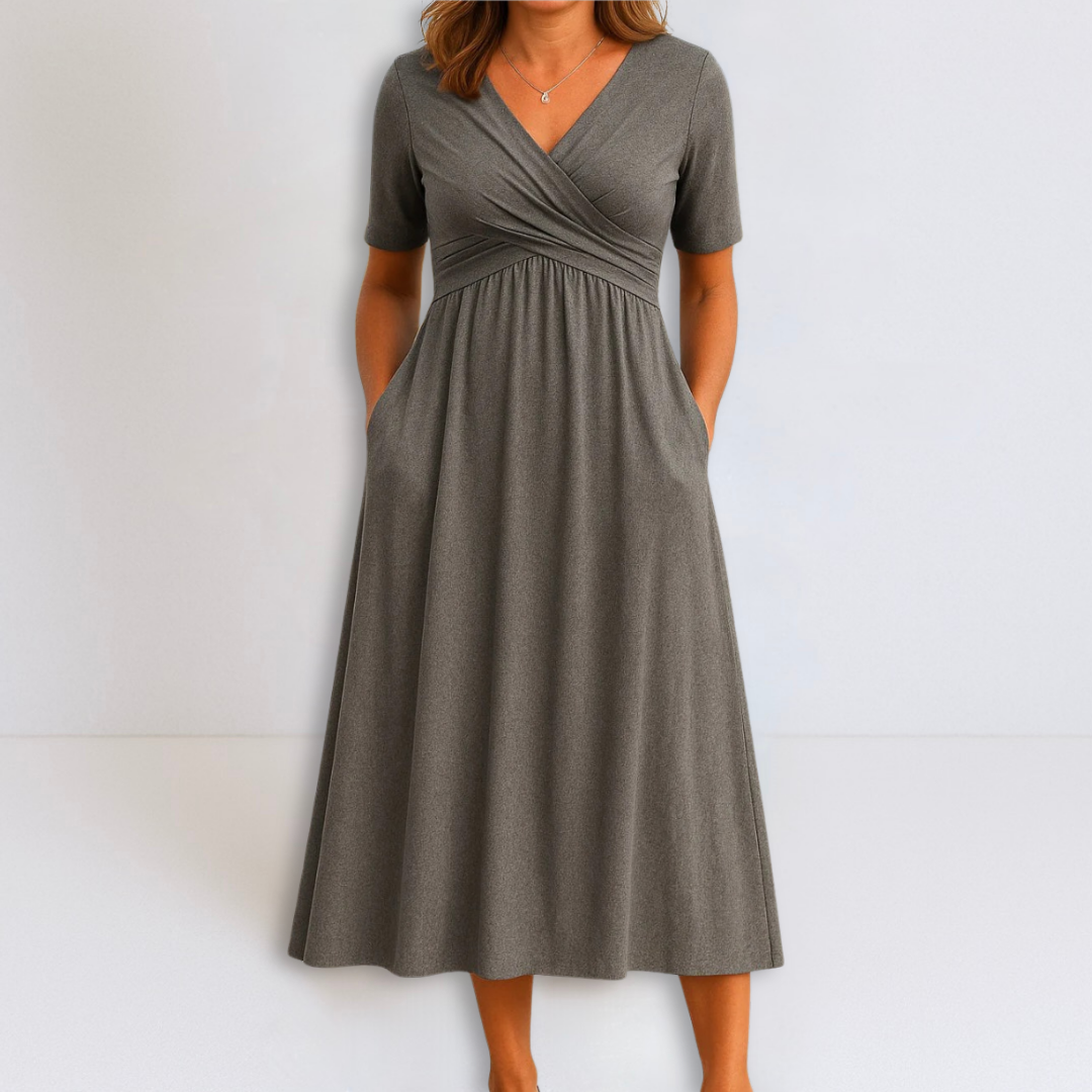 Lori | Elegant Wrap-Style Dress