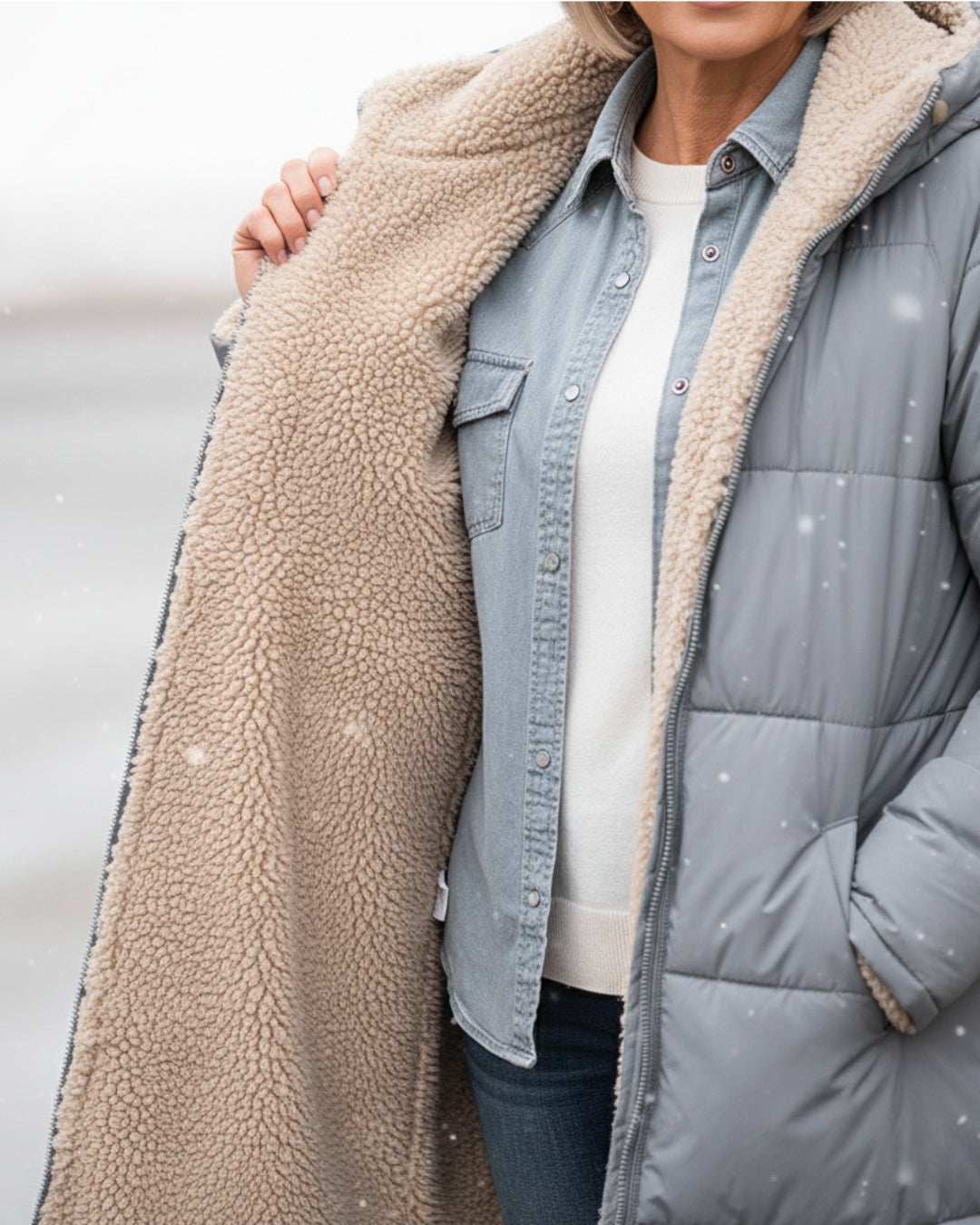 Eleanor | Sherpa Winter Coat