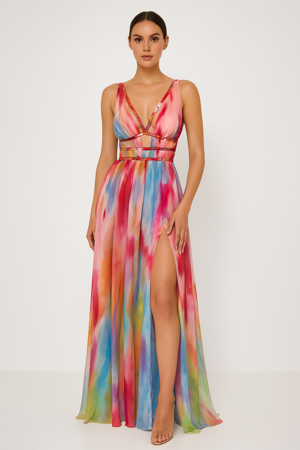 Florence | Painted Maxi Dress
