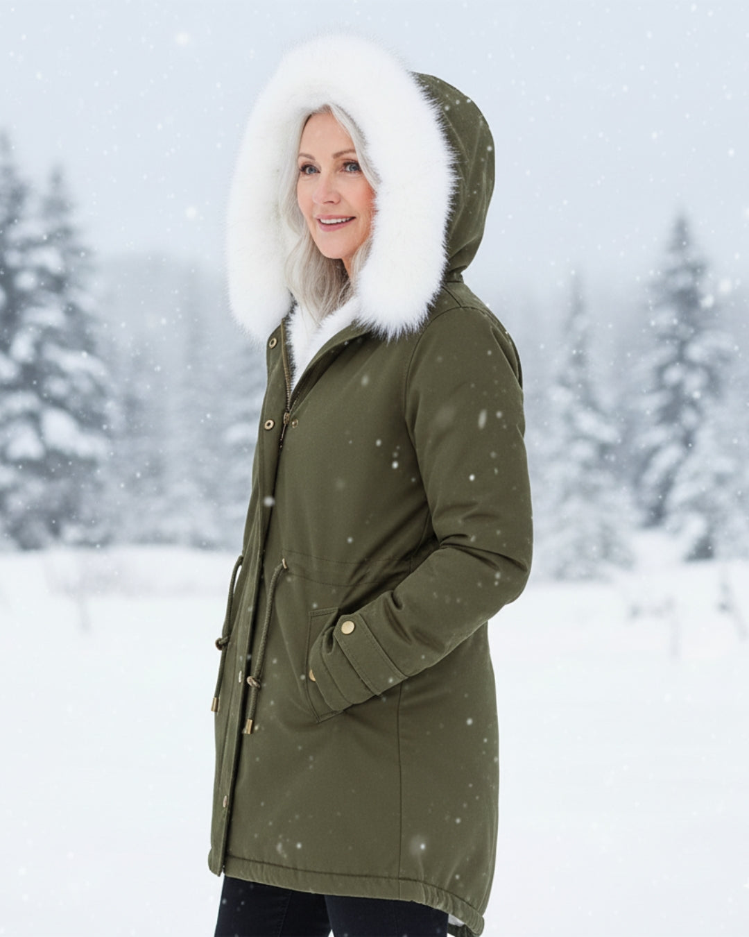 Isla | Fur Hood Parka