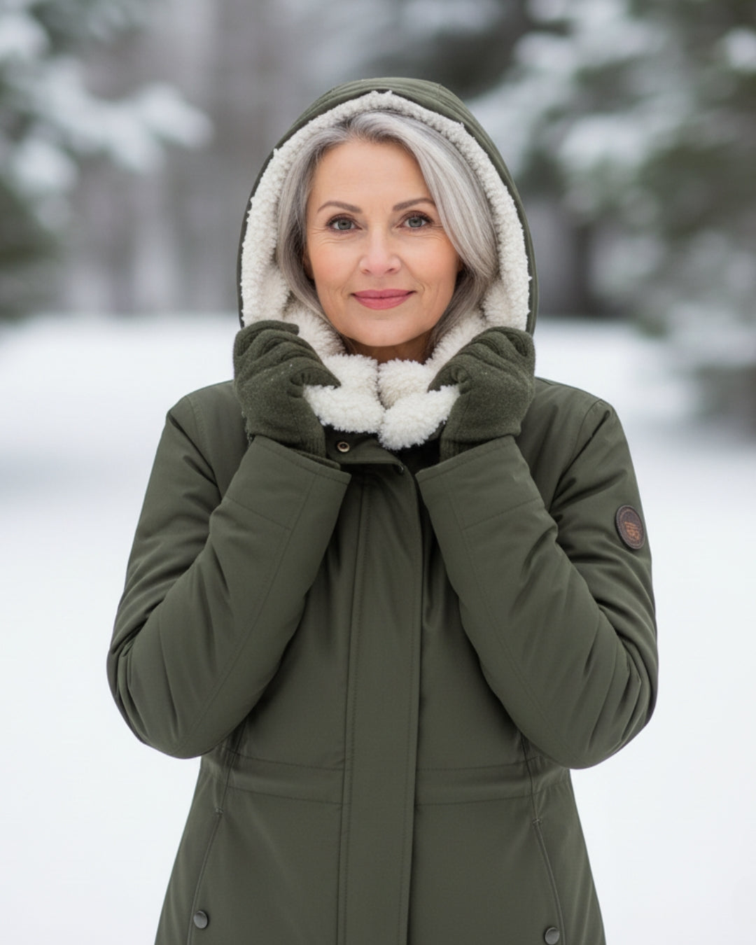 Amelia | Sherpa Parka