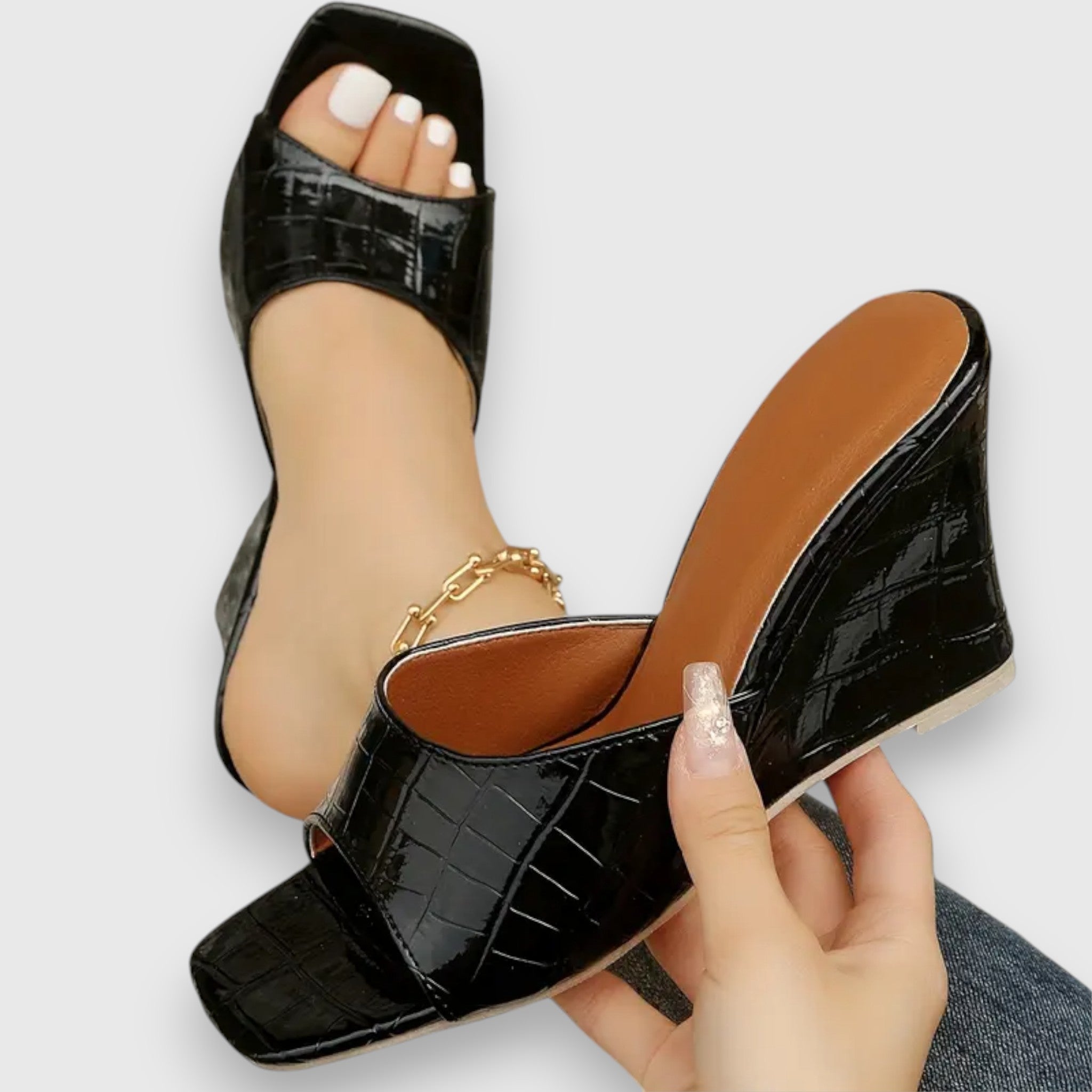 Jasmin – Wedge Sandals
