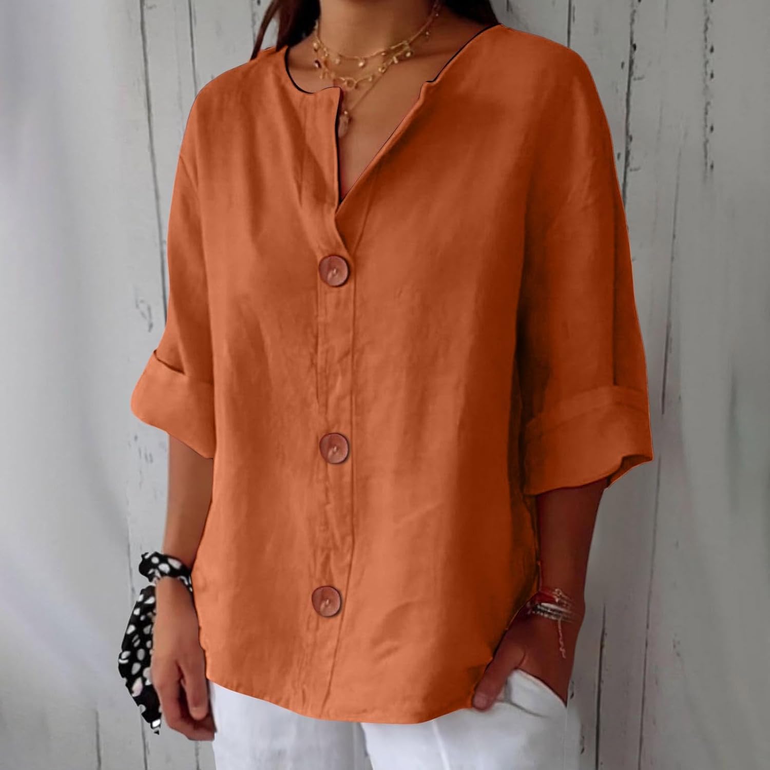 Natasha | Relaxed Blouse for Timeless Elegance