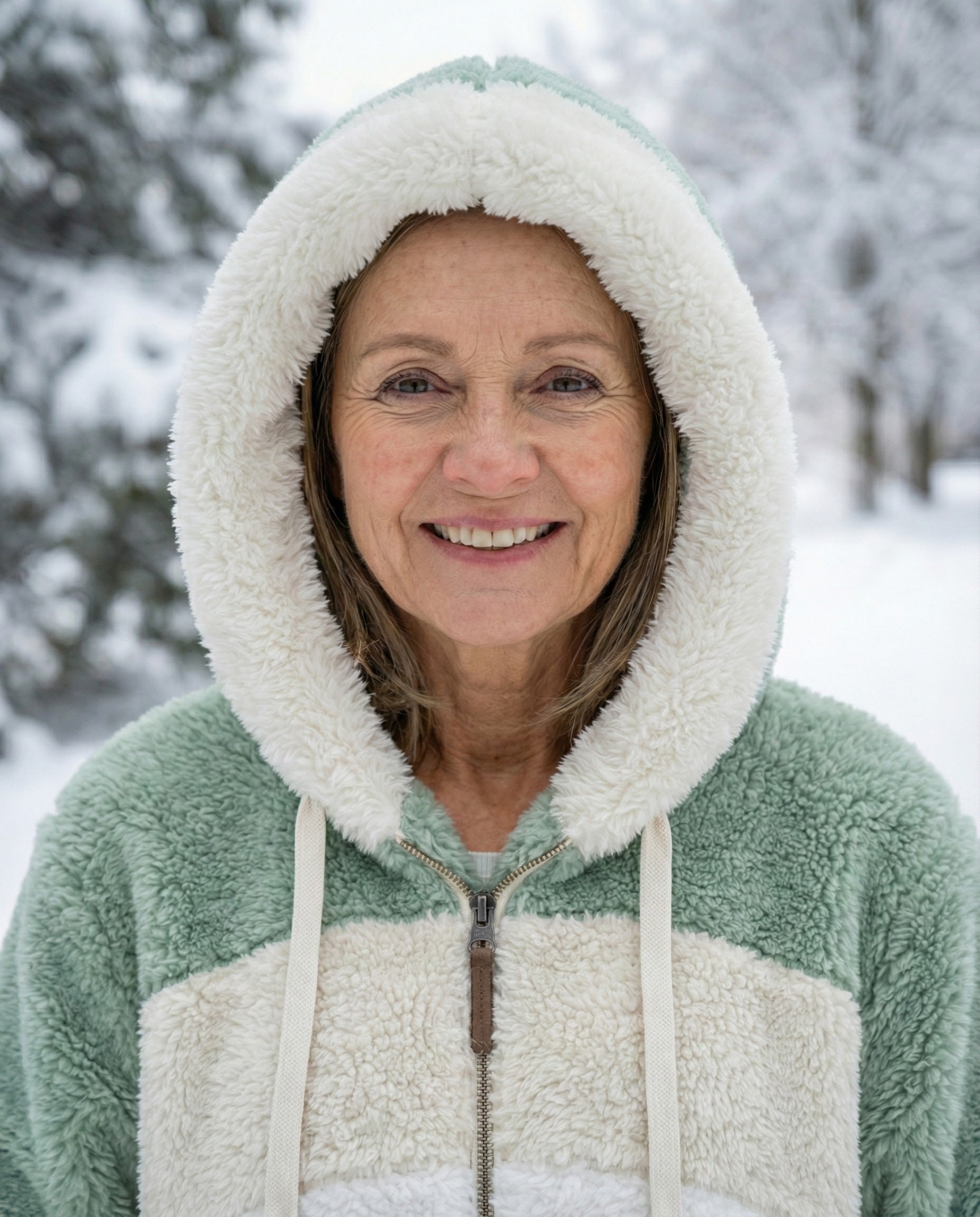 Beverley | Colorblock Plush Jacket