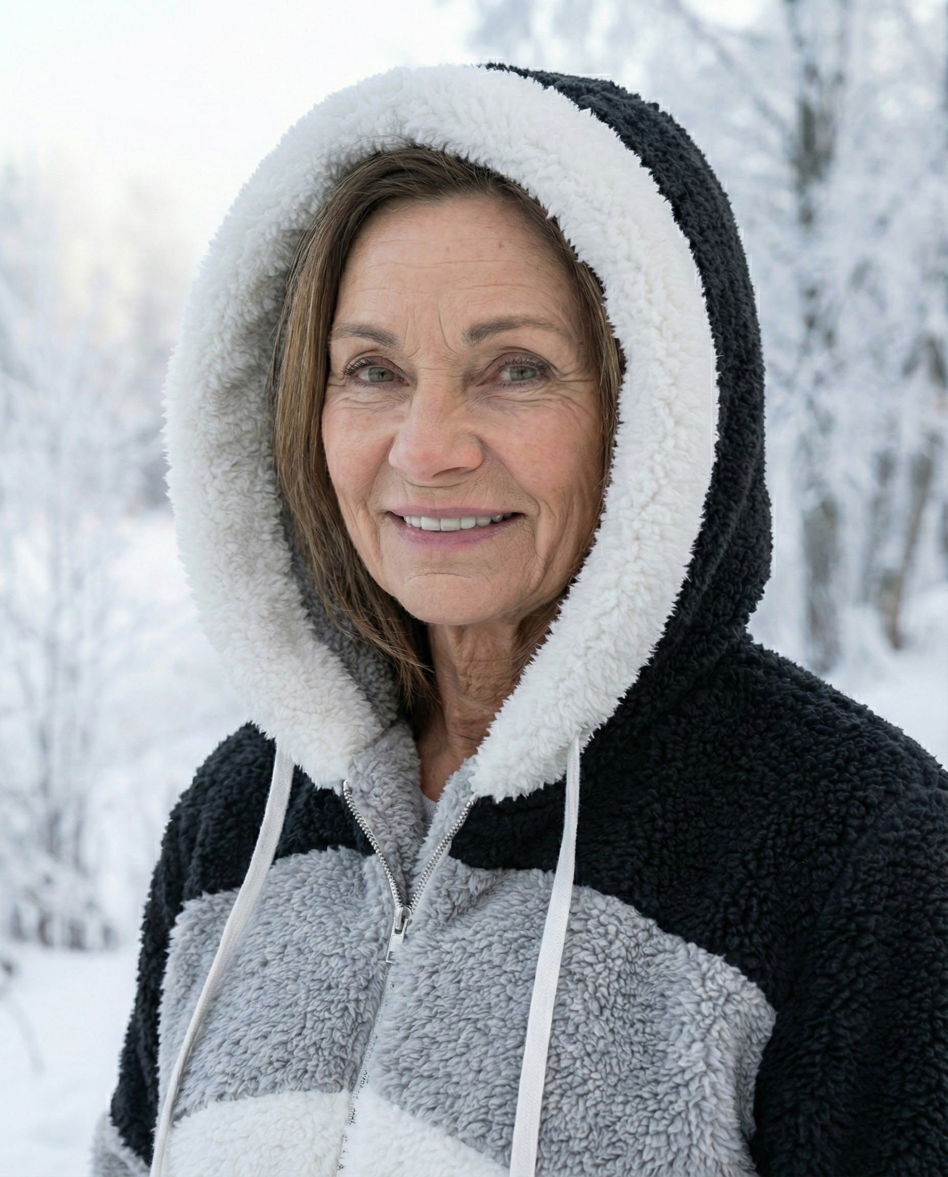 Beverley | Colorblock Plush Jacket