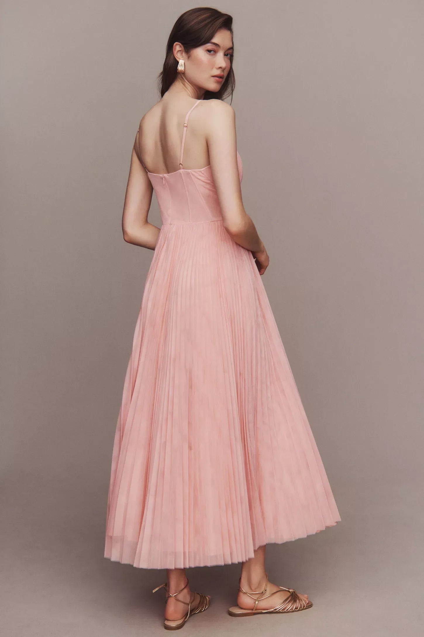 Amy | Flare Dress with Corset Top