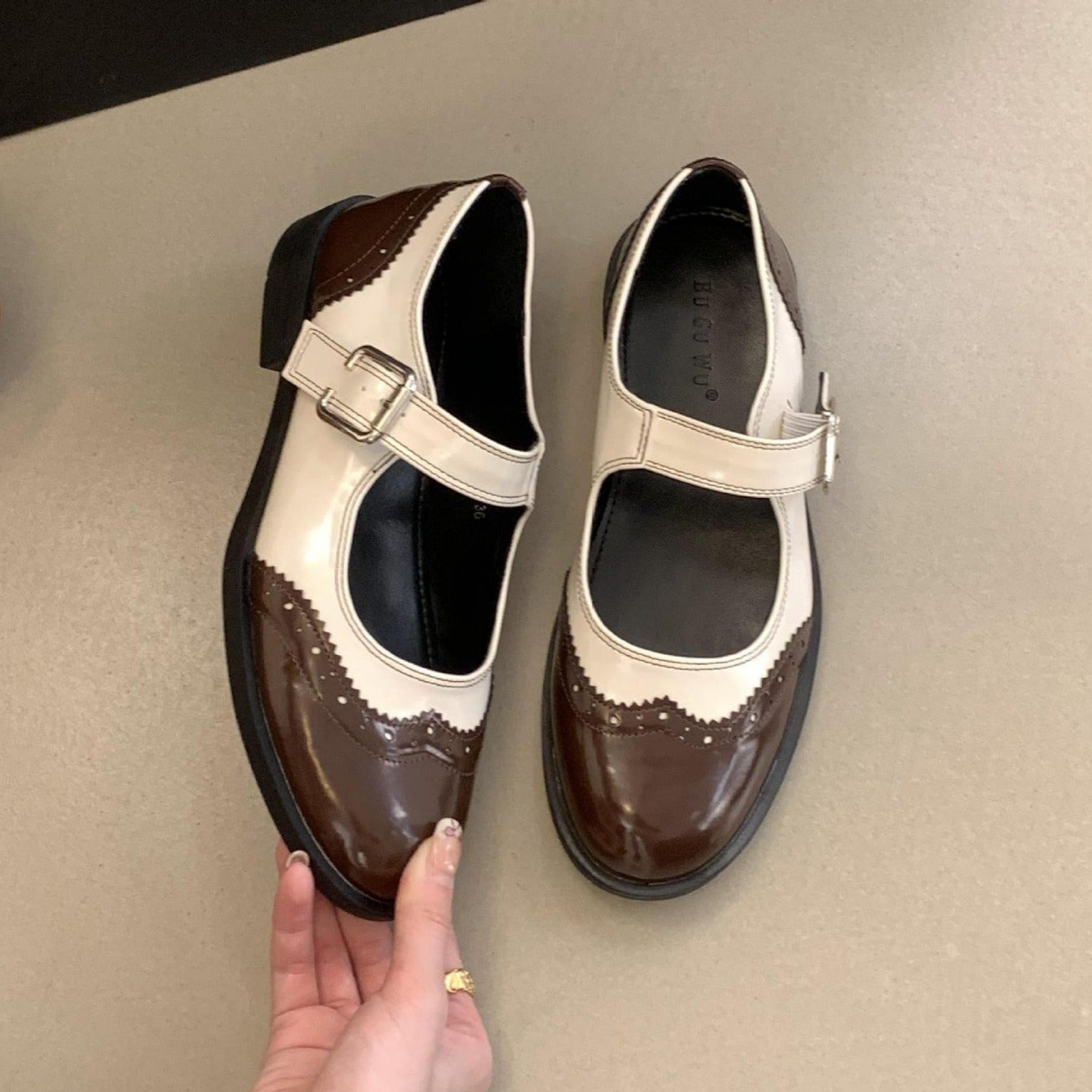 Francine | Orthopeadic Leather Mary Janes