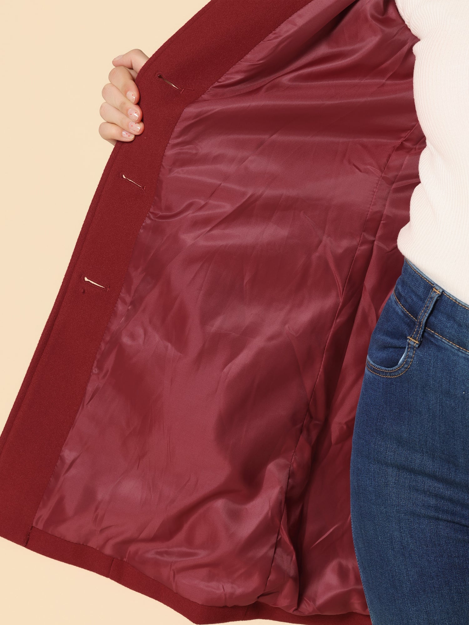 Josephine | Single Breasted Winter Trench Coat